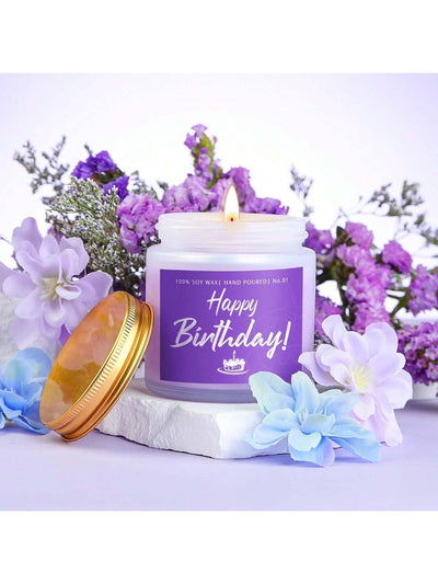 Royal Purple Birthday Gift Set for Her: Unique Happy Birthday Box for Women