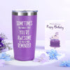 Royal Purple Birthday Gift Set for Her: Unique Happy Birthday Box for Women