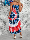 Show Your Patriotism in Style with the  American Flag Printed Cami Dress - Perfect for Independence Day!