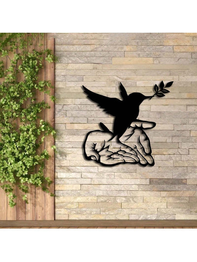 Chic Modern Peace and Freedom Bird Metal Wall Art: Transform Your Space with Style