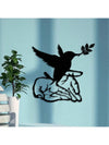 Chic Modern Peace and Freedom Bird Metal Wall Art: Transform Your Space with Style