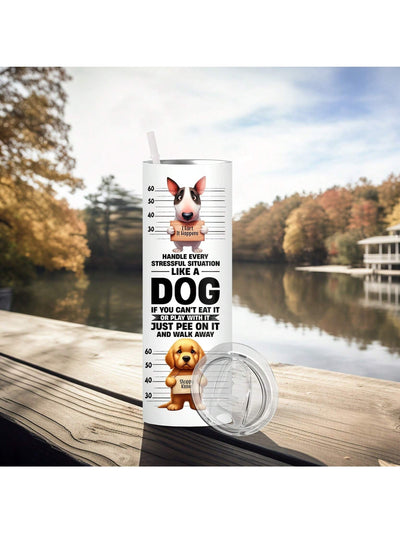 Pawsitively Perfect Puppy Dog Tumbler: Stay Hydrated in Style!