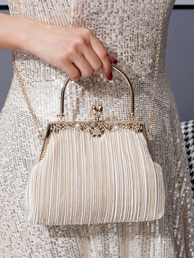 Sparkling Glamour: Glitter Handbag - Perfect for Evening Events and Dance Parties