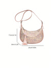 Pink Blossom: The Elegant New Chinese Style Shoulder Bag for Women