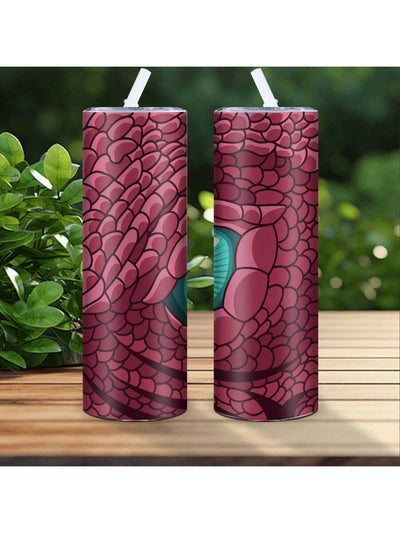 Dragon Eye 3D Stainless Steel Tumbler: Perfect for Summer & Winter Parties!