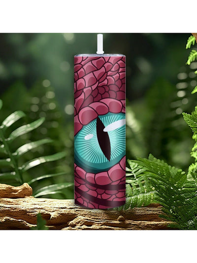 Dragon Eye 3D Stainless Steel Tumbler: Perfect for Summer & Winter Parties!