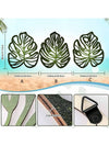 Retro Tropical Palm Leaf Wooden Wall Art: A Foliage-inspired Home Decor