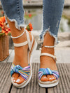 Step into Summer in Princess Style: Women's Wedge Heels Platform Sandals