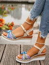 Step into Summer in Princess Style: Women's Wedge Heels Platform Sandals