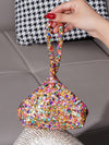 Shimmering Gemstone Glitter Handbag: The Ultimate Party Accessory for Stylish Women