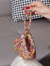 Shimmering Gemstone Glitter Handbag: The Ultimate Party Accessory for Stylish Women