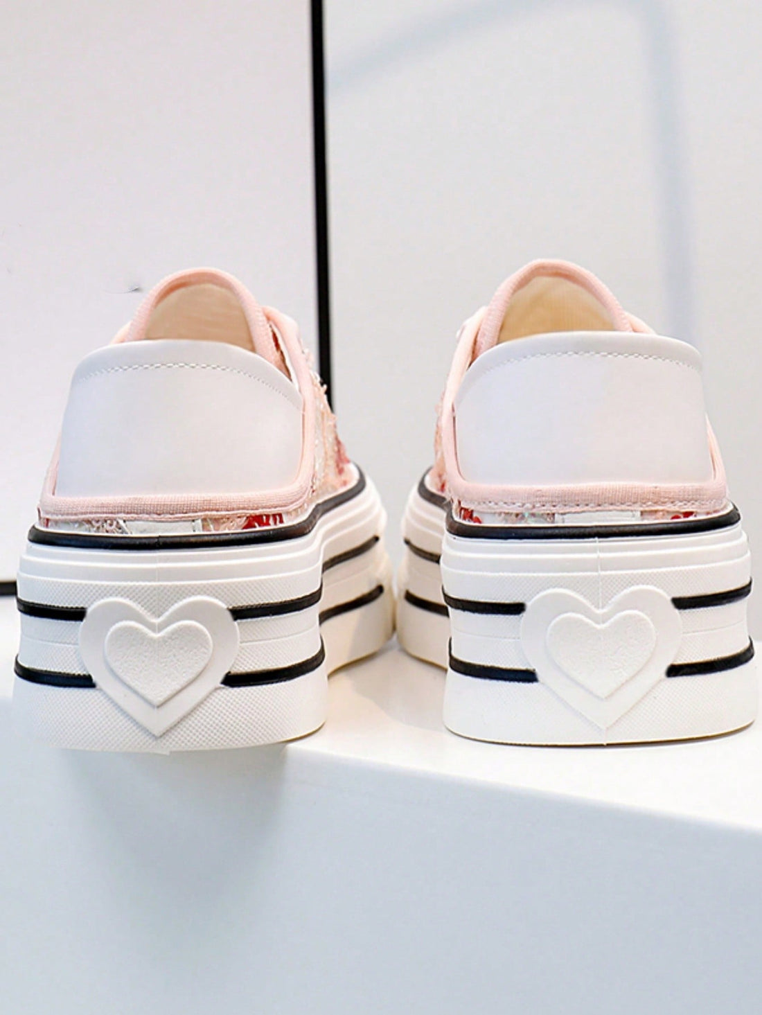 These sneakers from the Spring/Summer 2024 Collection boast an elegant Korean style while providing exceptional comfort. With their expert design and high-quality materials, you'll experience the perfect blend of fashion and functionality. Elevate your style and comfort game with these must-have sneakers.