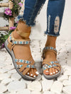 Chic and Comfortable: Women's Flat Sports Style Casual Sandals