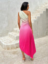 Chic and Elegant: Spring Break One-Shoulder Prom Dress