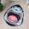 Shark Attack Bathroom Mat: Non-Slip, Machine Washable, and Fun Home Decor Piece