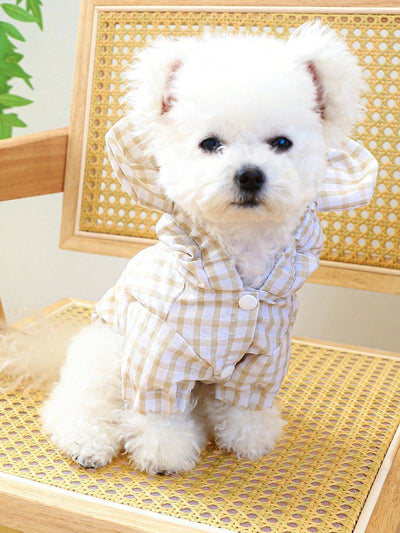 Summer Ready: Cute and Comfy Hooded Shirt for Small Dogs and Cats