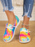 Summer Blooms: Women's Floral Canvas Sneakers for Fashionable Daily Comfort