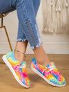 Summer Blooms: Women's Floral Canvas Sneakers for Fashionable Daily Comfort