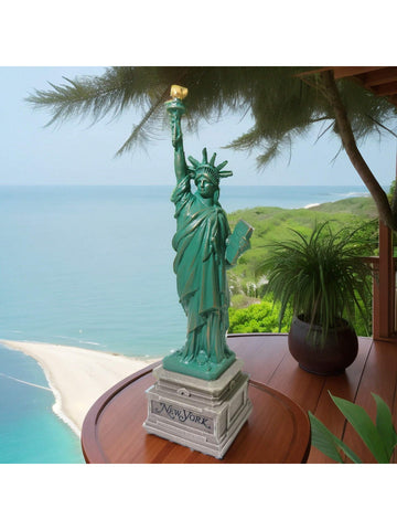 Exquisite Resin Statue of Liberty - A Captivating Decoration for Your Home or Office