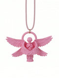 Experience divine protection while on the road with our Resin Six-Winged Angel Car Pendant. This creative and cute car accessory serves as a reminder of faith and adds a unique touch to your vehicle. Handcrafted with resin, it's high-quality and durable for long-lasting use.