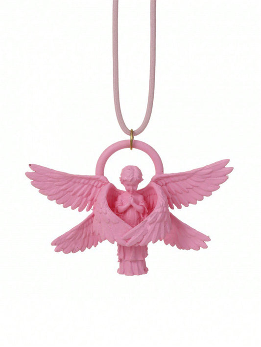 Experience divine protection while on the road with our Resin Six-Winged Angel Car Pendant. This creative and cute car accessory serves as a reminder of faith and adds a unique touch to your vehicle. Handcrafted with resin, it's high-quality and durable for long-lasting use.