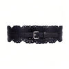 Chic Hollow-Out Wide Waist Belt - Perfect Accessory for Spring & Summer Styles