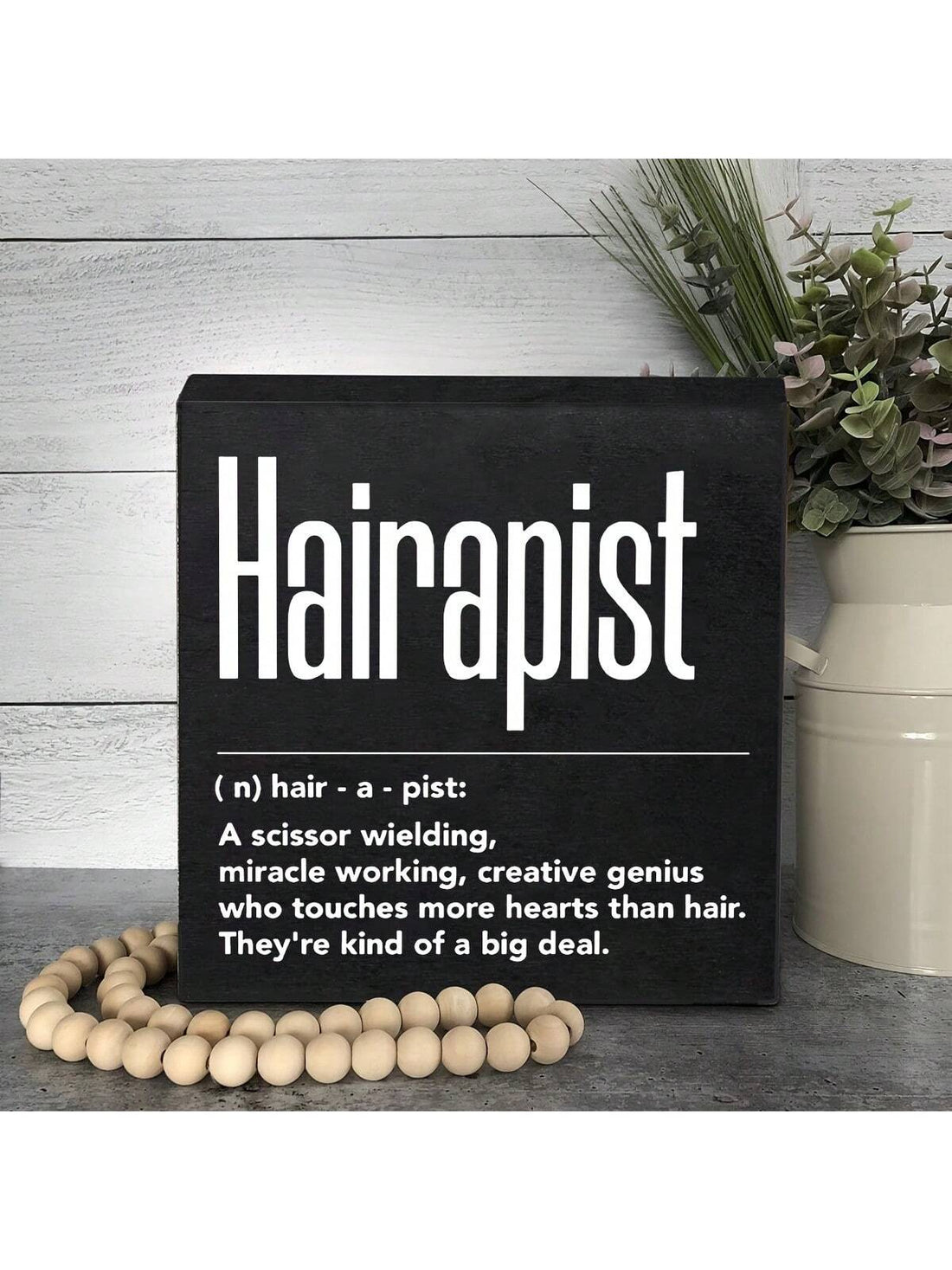 Get styled with this stunning Chic Hair Stylist Canvas Print. Perfect for salons and home decor, this stylish wall art adds a touch of sophistication to any space. Show off your trendy side with this quirky and fun addition. Available now!