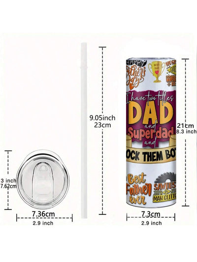 Super Dad Stainless Steel Tumbler: The Perfect Gift for Father's Day!