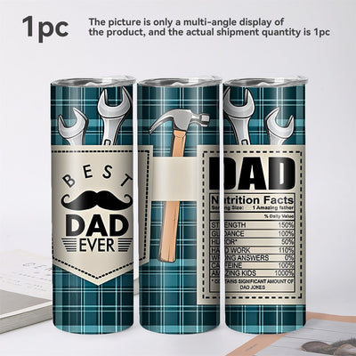 20oz Stainless Steel Car Cup Tumbler: The Ultimate Father's Day Gift for the Best Dad!