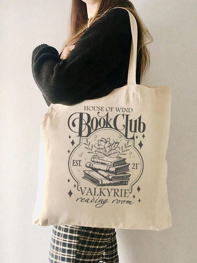 House of Wind Book Club Tote Bag: Stylish, Practical, Perfect for Xmas Gifts