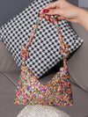 Sparkling Gemstone Glam: Glitter Handbag Clutch for Women