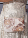 Glitter Flower Beaded Evening Bag: Sparkle and Shine at Prom, Wedding, or Party