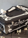 Gothic Chic: Skeleton Bat Shaped Shoulder Bag for Halloween and Beyond