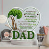 Father's Day Special: Home Sweet Home Acrylic Tabletop Display - The Perfect Gift of Love and Respect