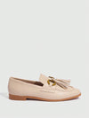 Elegant Fringe Loafers with Horse Bit Buckle – Perfect for Summer Business Casual!