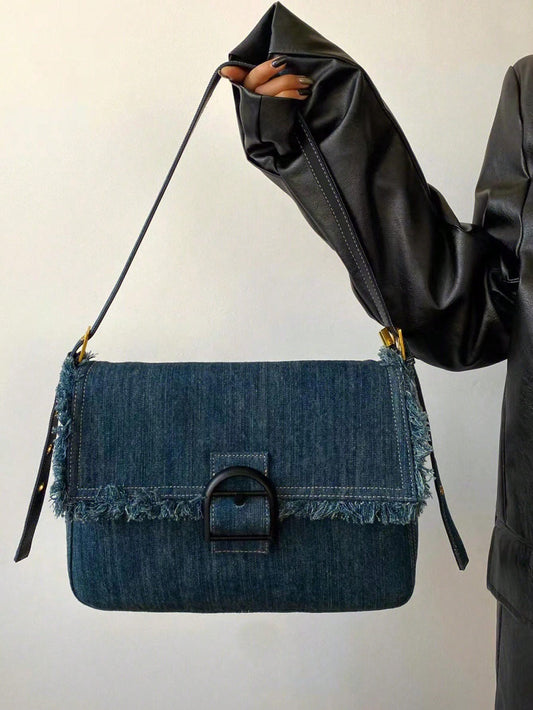 Versatile Tassel Shoulder Bag: The Retro Essential for Every Woman