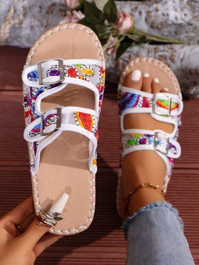 Spring Collection: Plus Size European and American Style Beach Sandals