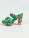 Elegant Patchwork High Heel Sandals: The Perfect Fusion of Style and Comfort