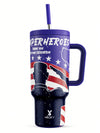 40oz Vacuum Insulated Tumbler with USA Flag Printed: Your Ultimate Outdoor Companion