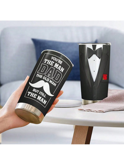 The Old Man But Still The Man 20oz Stainless Steel Tumbler - Birthday and Father's Day Gifts for Dad