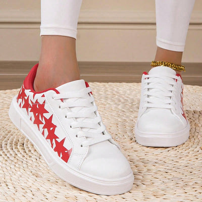 2024 Spring White Sneakers: Versatile & Trendy Sports Casual Shoes