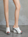 2024 Summer Style: Women's Thick Sole Platform Slippers - Wedge Heel Sandals