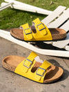 Cool and Comfy Cork Slides: Stylish Unisex Outdoor Sandals