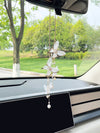 Fluttering Charm: Butterfly Car Pendant Interior Decoration for Women