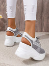 Step Up Your Style with Women's Thick-Soled Platform Sport Sandals