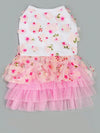 Plum Blossom Cake Skirt: Pet Embroidered Wedding Dress - New Spring/Summer Fashion