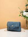 Chic Denim Flap Crossbody Bag: The Perfect Accessory for Stylish Women