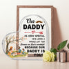 Father's Day Heart-Shaped Acrylic Gift: Our Daddy Is Special