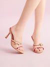 Step Up Your Style with Bowknot High Heeled Sandals