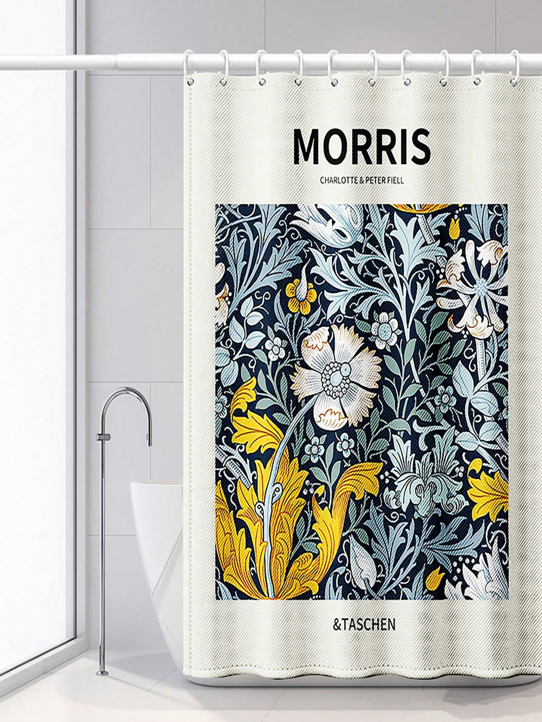 Experience ultimate luxury and functionality with the Blooming Beauty Waterproof Shower Curtain. This innovative shower curtain features a rain blockage feature, ensuring your bathroom stays dry. Made from high-quality materials, it's also waterproof, making it a durable and stylish addition to any bathroom. Upgrade your shower experience today.